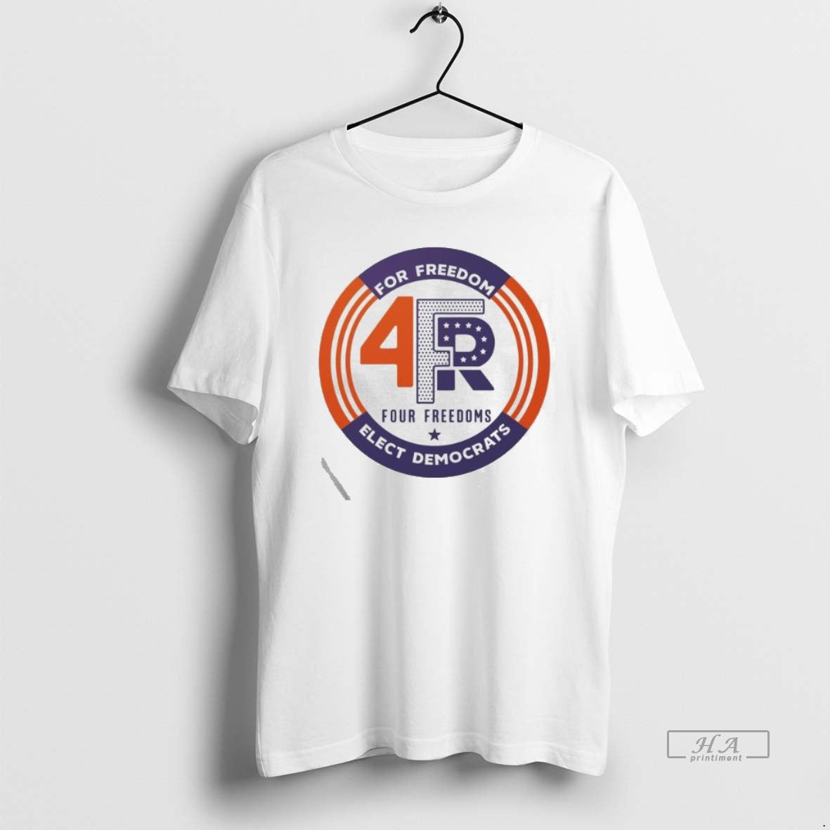 Official Trendy For Freedom Four Freedoms Elect - Adult & Kids T-Shirts, Sweatshirts & Hoodies apparel design preview 1