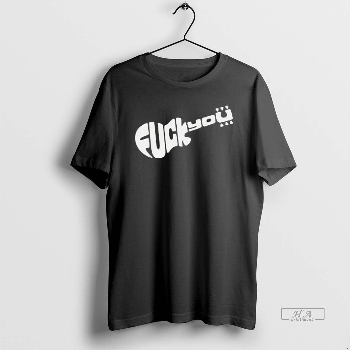 Official Trendy Guitar Fuck You - Adult & Kids T-Shirts, Sweatshirts & Hoodies apparel design preview 1