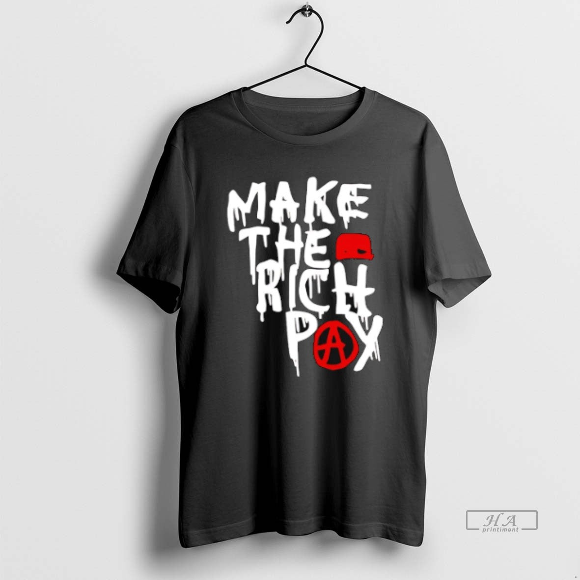 Official Trendy Hasan Piker Make The Rich Pay - Adult & Kids T-Shirts, Sweatshirts & Hoodies apparel design preview 1
