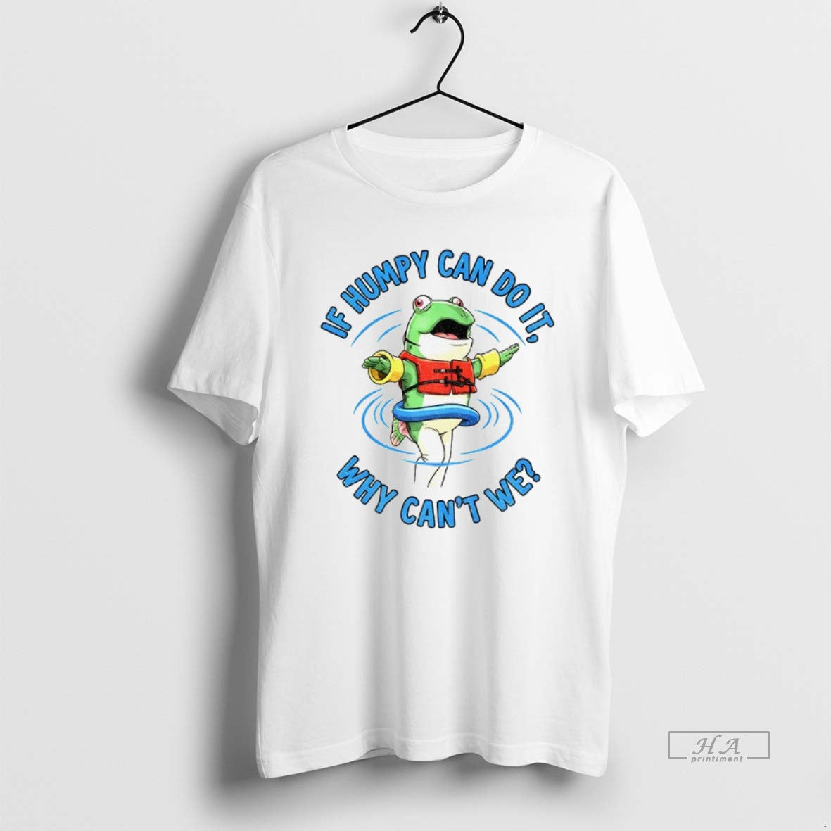 Official Trendy Humpy Salmon If Can Do It Why Cant We - Adult & Kids T-Shirts, Sweatshirts & Hoodies apparel design preview 1