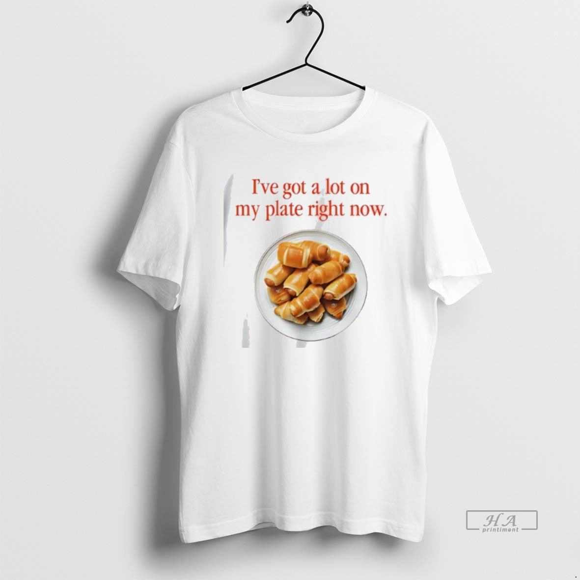 Official Trendy Ive Got A Lot On My Plate Right Now - Adult & Kids T-Shirts, Sweatshirts & Hoodies apparel design preview 1