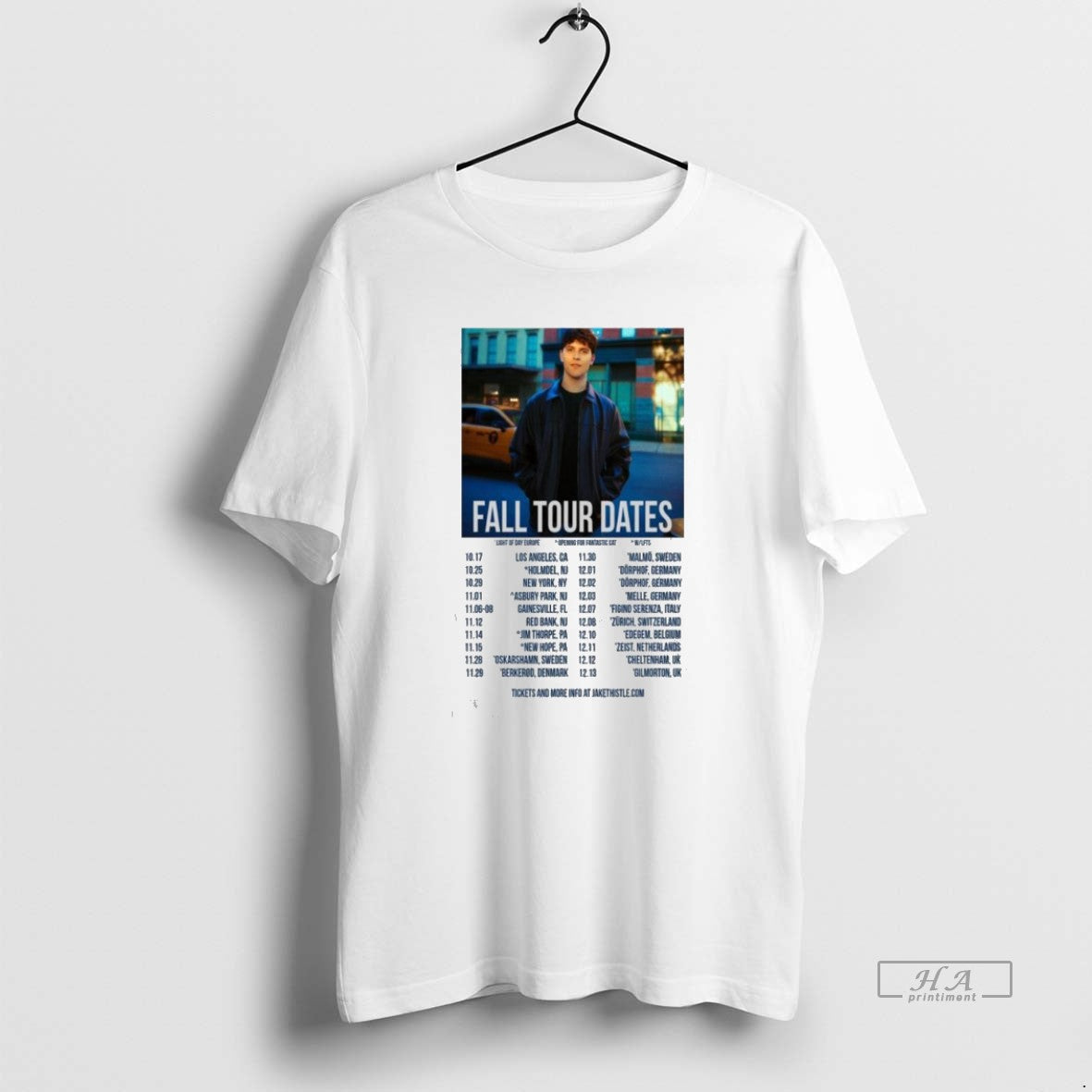 Official Trendy Jake Thistle Fall Tour 2025 - Adult & Kids T-Shirts, Sweatshirts & Hoodies apparel design preview 1