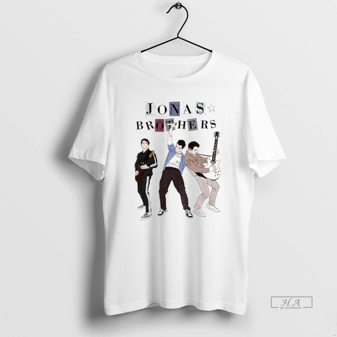 Official Trendy Jonas Brothers 20th Anniversary Tour - Adult & Kids T-Shirts, Sweatshirts & Hoodies apparel design preview 1