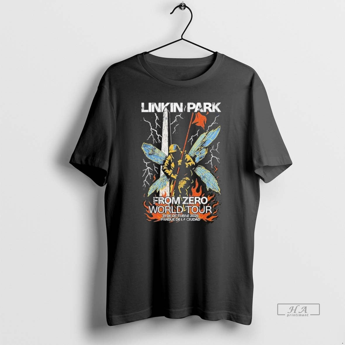 Official Trendy Linkin Park From Zero World Tour 2025 - Adult & Kids T-Shirts, Sweatshirts & Hoodies apparel design preview 1