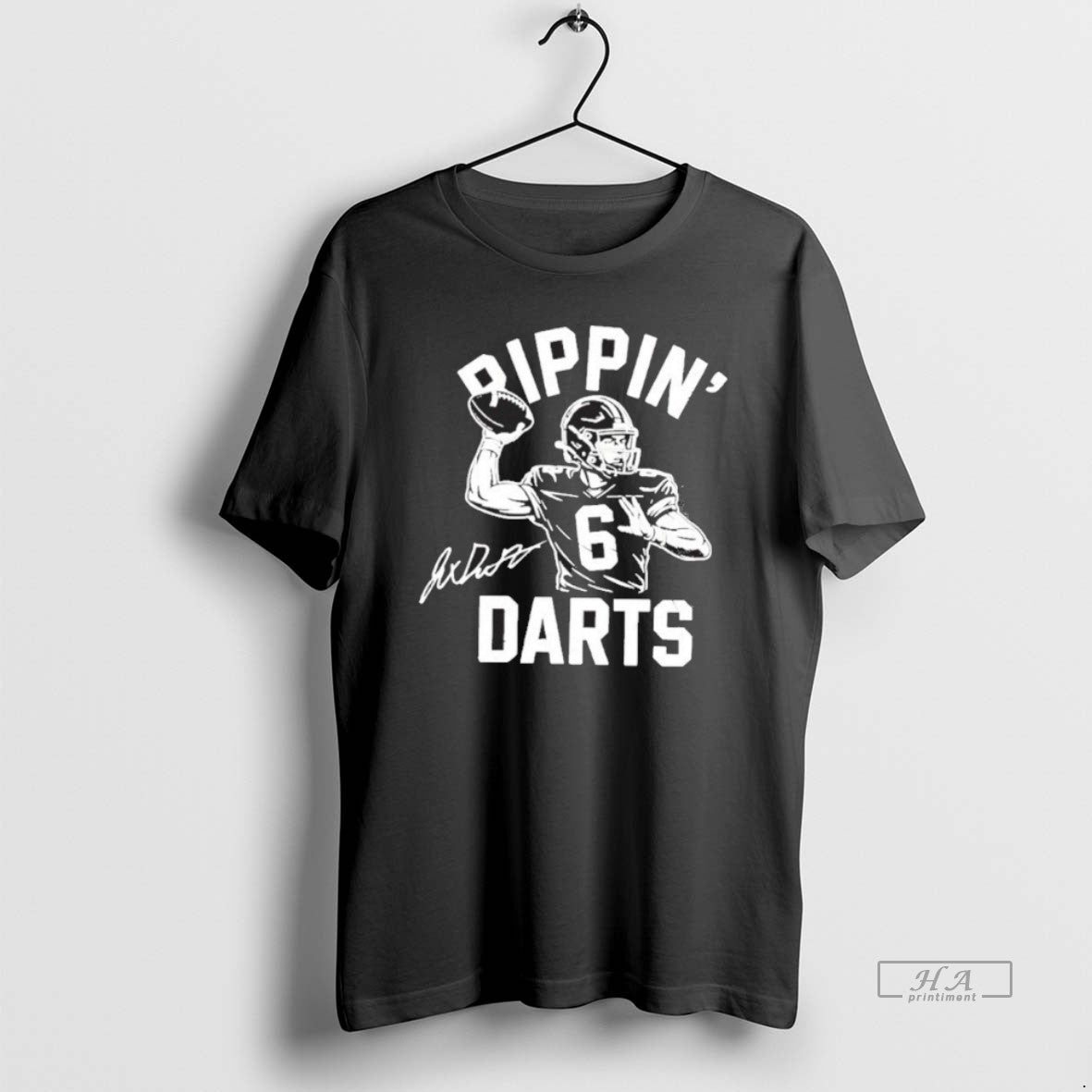 Official Trendy New York Giants Ripping Jaxson Dart - Adult & Kids T-Shirts, Sweatshirts & Hoodies apparel design preview 1