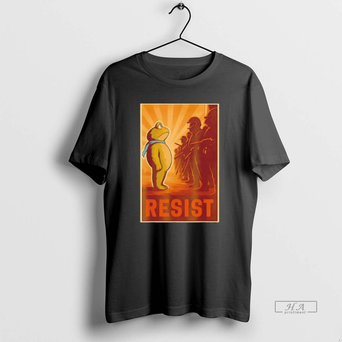 Official Trendy Portland Frog Protest - Adult & Kids T-Shirts, Sweatshirts & Hoodies apparel design preview 1