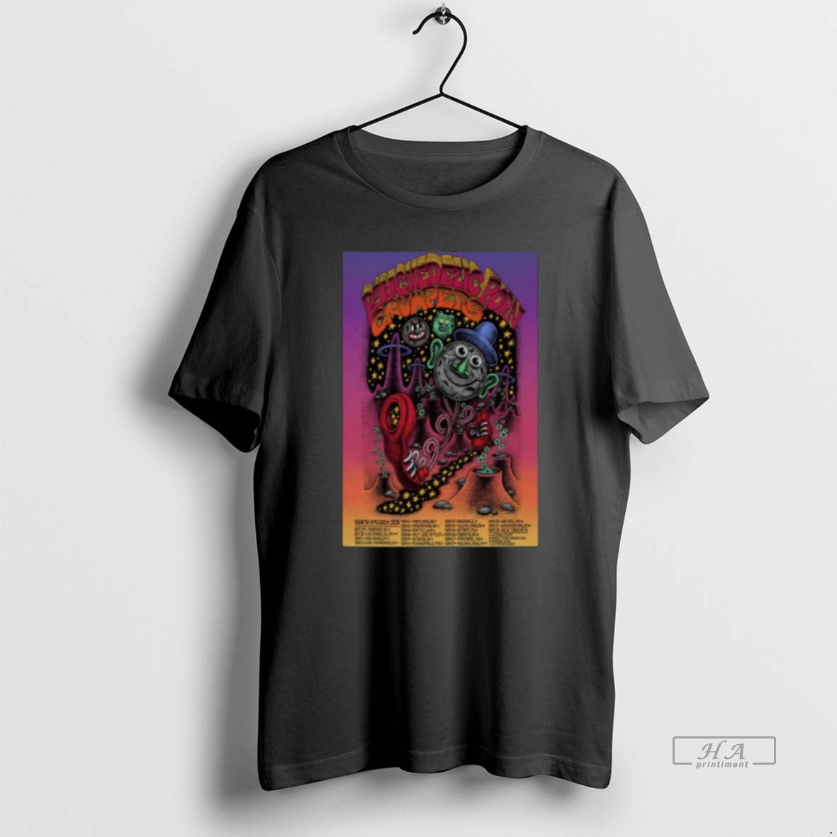 Official Trendy Psychedelic Porn Crumpets Fall Tour - Adult & Kids T-Shirts, Sweatshirts & Hoodies apparel design preview 1