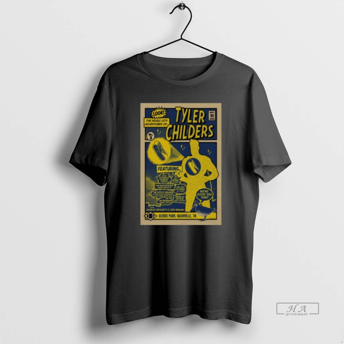 Official Trendy Tyler Childers Oct 11 2025 Geodis - Adult & Kids T-Shirts, Sweatshirts & Hoodies apparel design preview 1