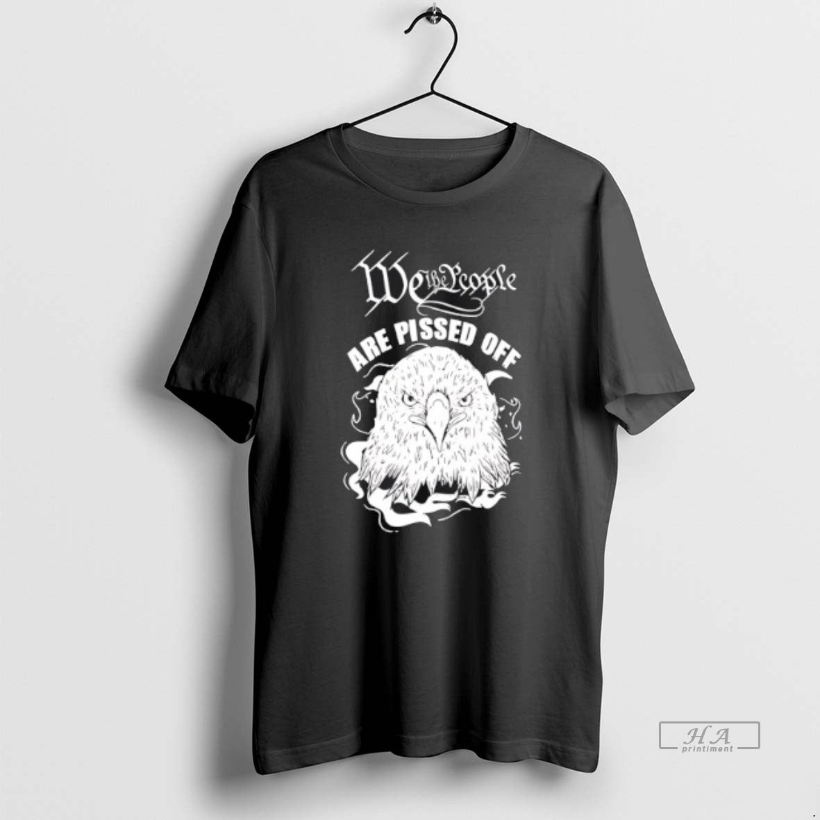 Official Trendy We The People Are Pissed Off Eagle - Adult & Kids T-Shirts, Sweatshirts & Hoodies apparel design preview 1