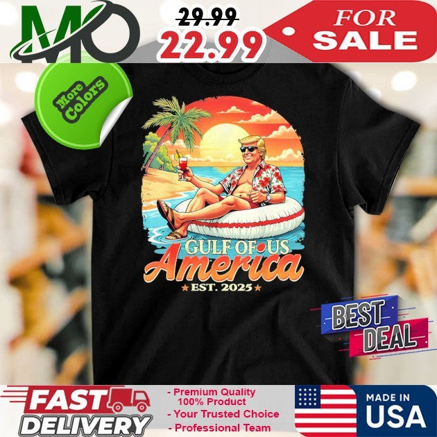 Trump American Gulf Merchandise Est 2025 - Adult & Kids T-Shirts, Sweatshirts & Hoodies apparel design preview 1
