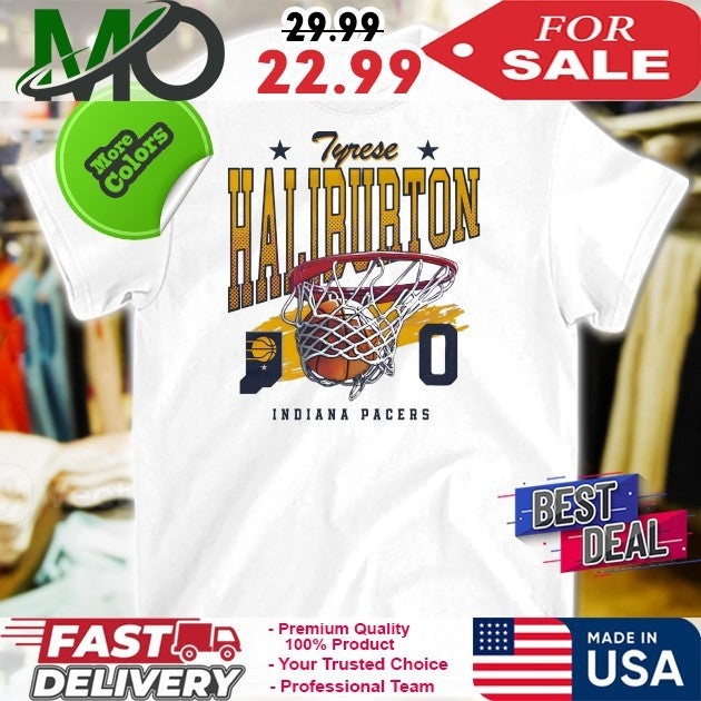 Tyrese Haliburton Indiana Pacers Basketball Fan - Adult & Kids T-Shirts, Sweatshirts & Hoodies apparel design preview 1