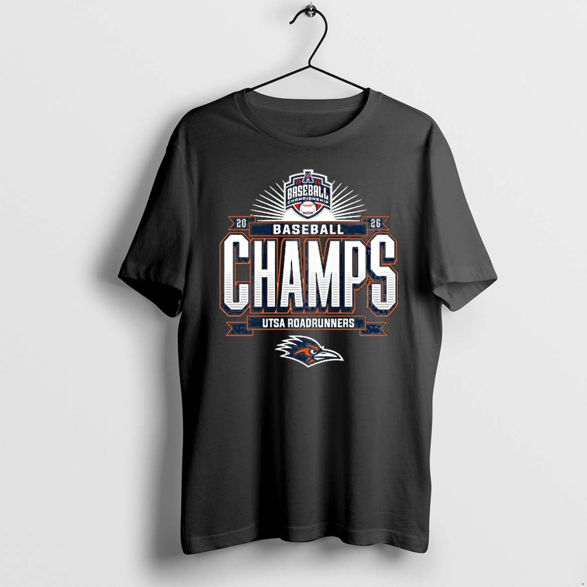 Official Utsa Roadrunners 2026 American Baseball - Adult & Kids T-Shirts, Sweatshirts & Hoodies apparel design preview 1