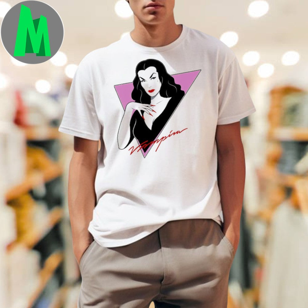 Vampira Pop Art - Adult & Kids T-Shirts, Sweatshirts & Hoodies apparel design preview 1