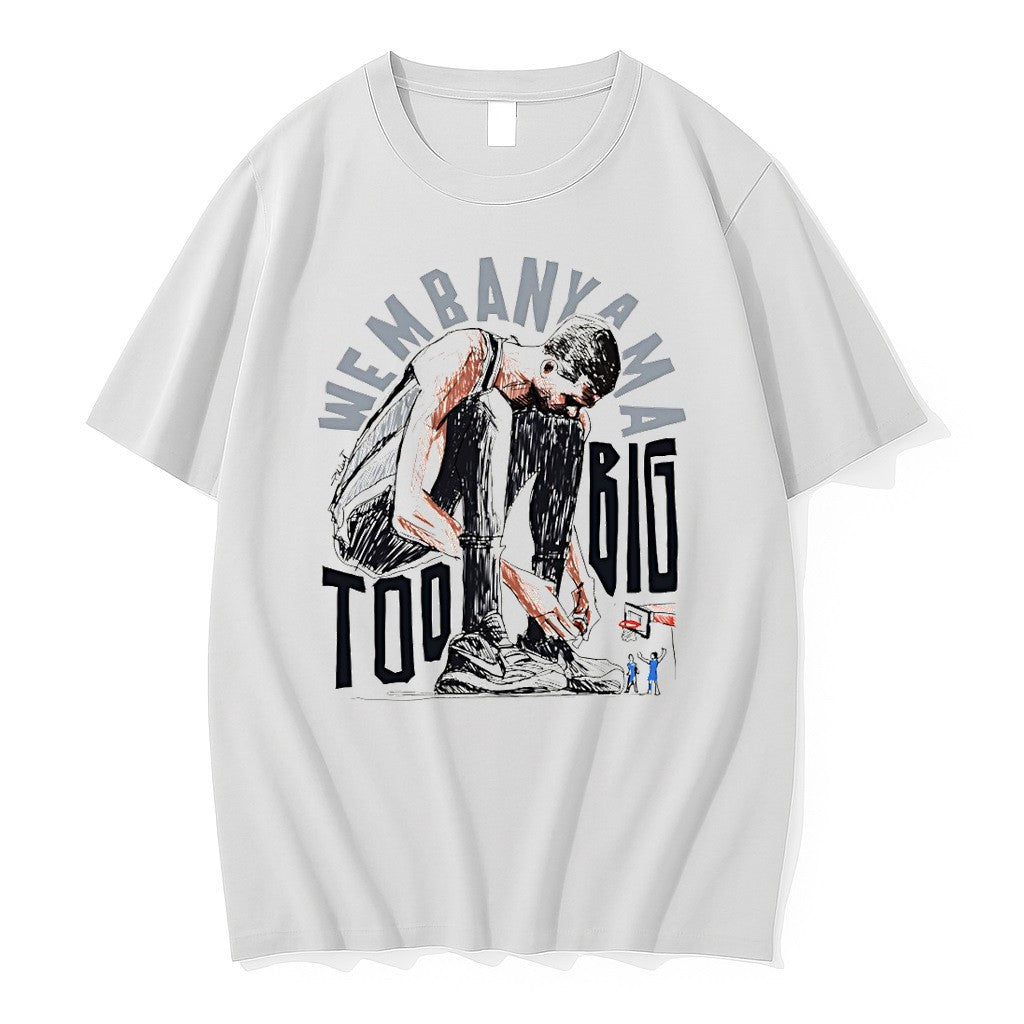 Official Victor Wembanyama San Antonio Spurs - Adult & Kids T-Shirts, Sweatshirts & Hoodies apparel design preview 1