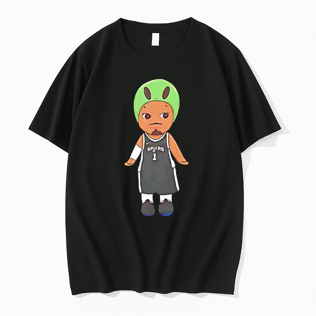 Official Victor Wembanyama San Antonio Spurs Wemby - Adult & Kids T-Shirts, Sweatshirts & Hoodies apparel design preview 1
