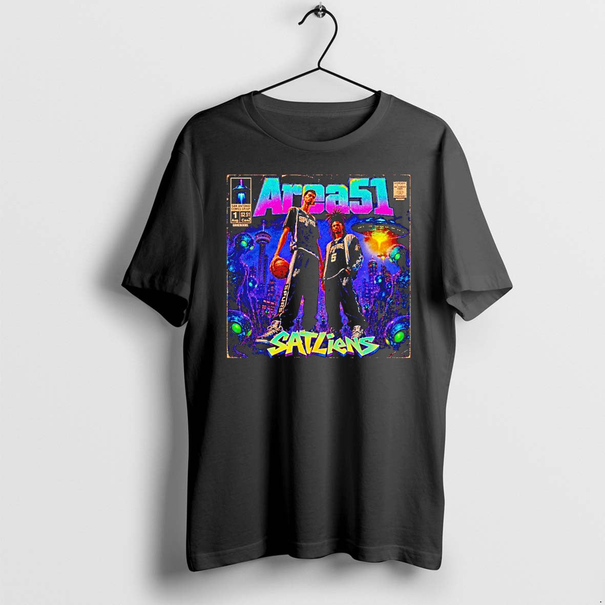 Official Victor Wembanyama And Stephon Castle Spurs - Adult & Kids T-Shirts, Sweatshirts & Hoodies apparel design preview 1
