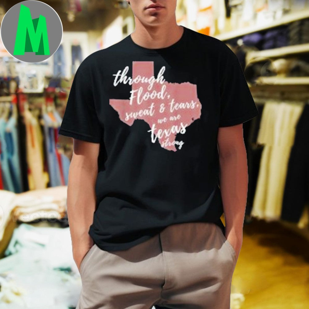 We Are Texas Strong, Pray For Map - Adult & Kids T-Shirts, Sweatshirts & Hoodies apparel design preview 1