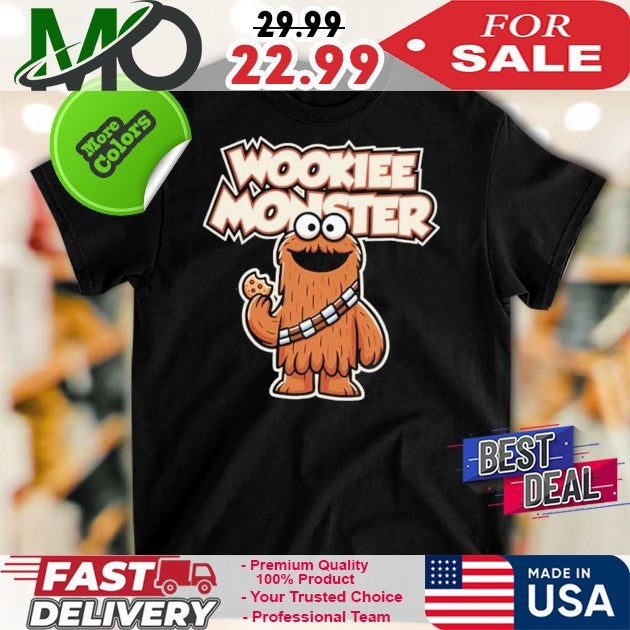 Wookiee Monster - Adult & Kids T-Shirts, Sweatshirts & Hoodies apparel design preview 1