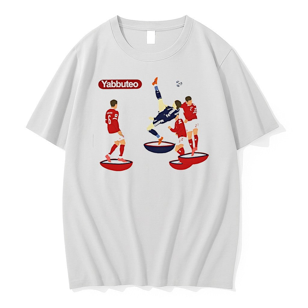 Official Yabbuteo Scott Mctominay Scotland Denmark - Adult & Kids T-Shirts, Sweatshirts & Hoodies apparel design preview 1