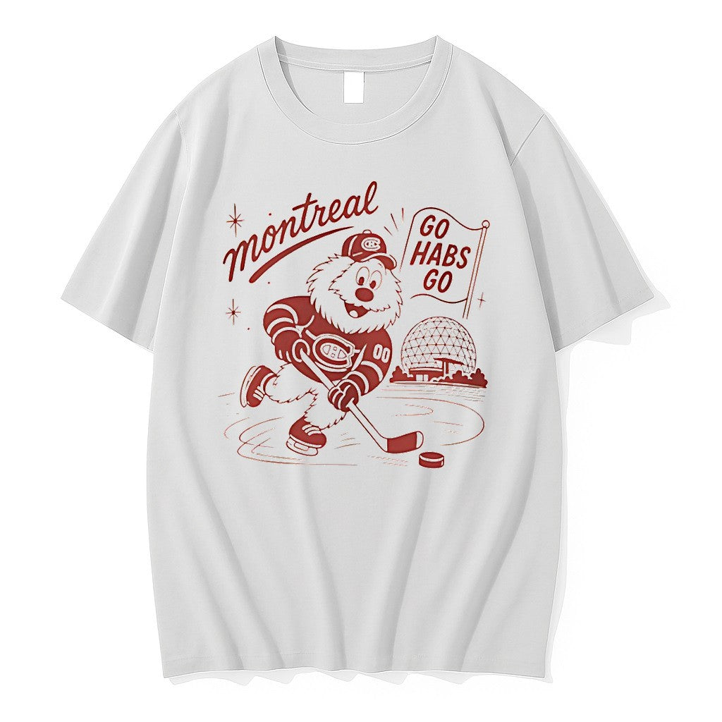Official Youppi Montreal Canadiens Hockey Go Habs - Adult & Kids T-Shirts, Sweatshirts & Hoodies apparel design preview 1