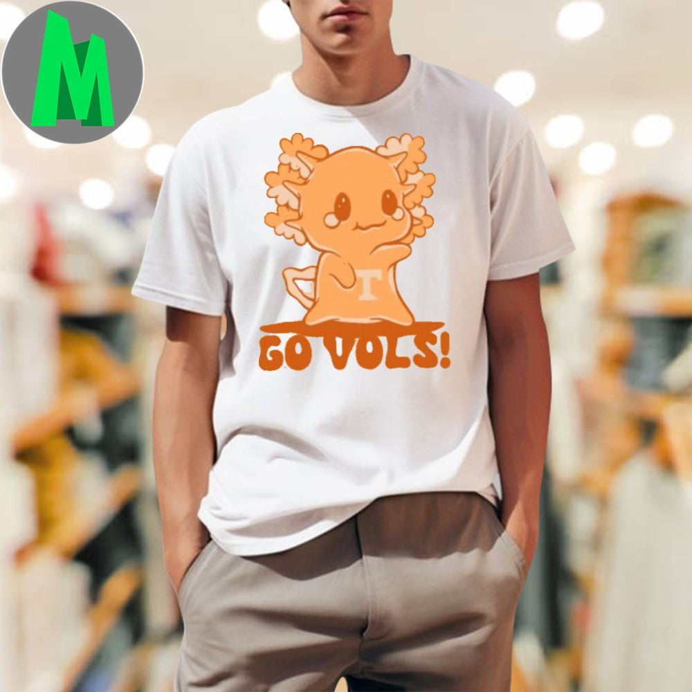 Youth Axolotl Go Vols - Adult & Kids T-Shirts, Sweatshirts & Hoodies apparel design preview 1