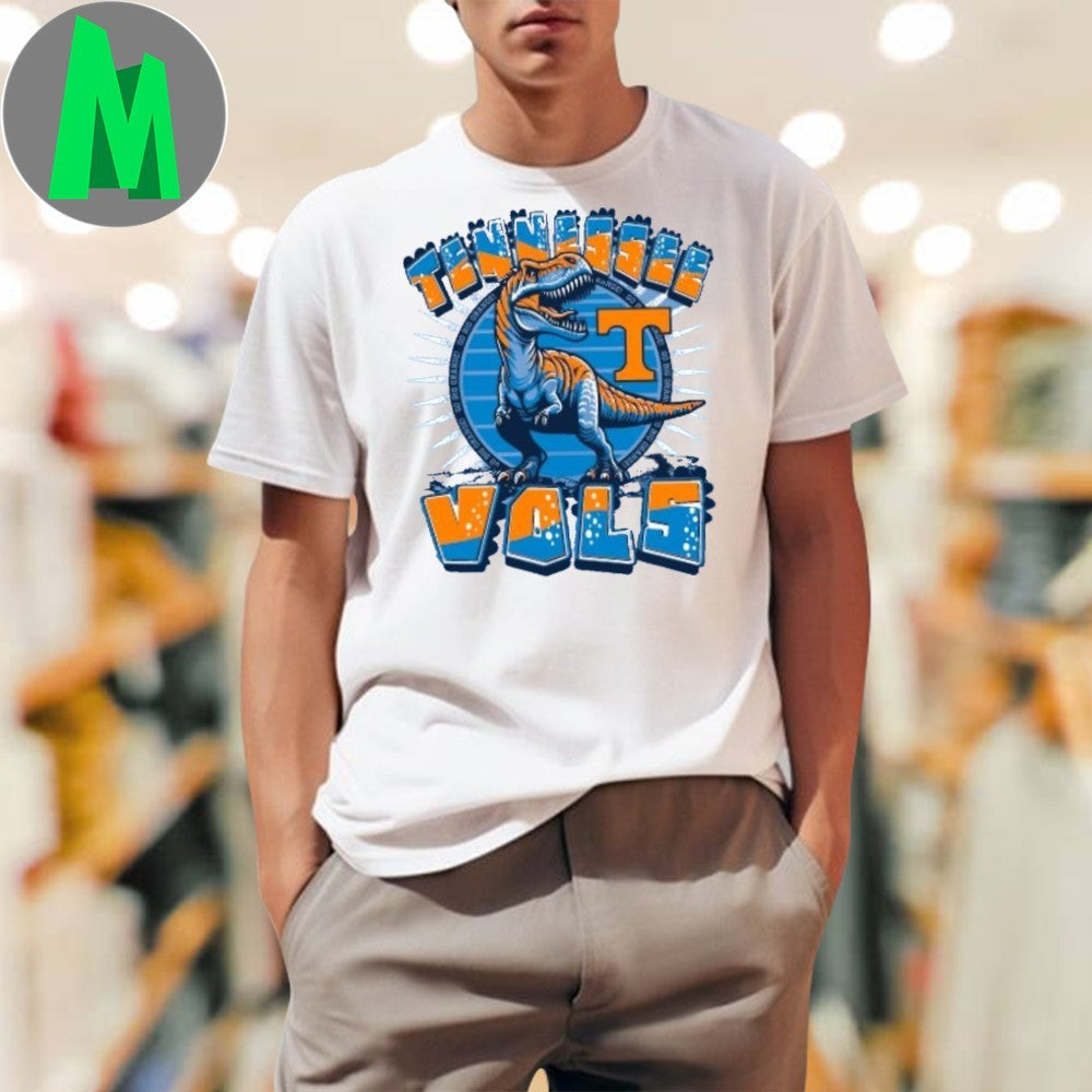 Youth Tennessee Lady Vols T-Rex Mascot - Adult & Kids T-Shirts, Sweatshirts & Hoodies apparel design preview 1