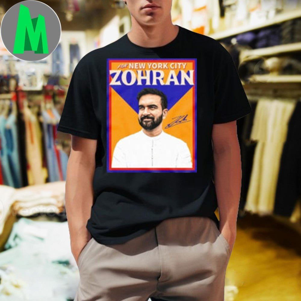 Zohran Hot Girls For New York - Adult & Kids T-Shirts, Sweatshirts & Hoodies apparel design preview 1