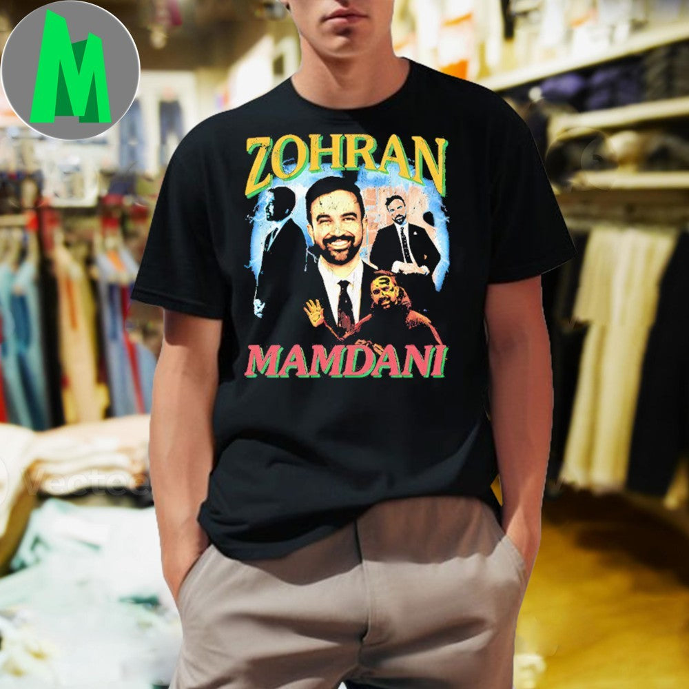 Zohran Mamdani - Adult & Kids T-Shirts, Sweatshirts & Hoodies apparel design preview 1
