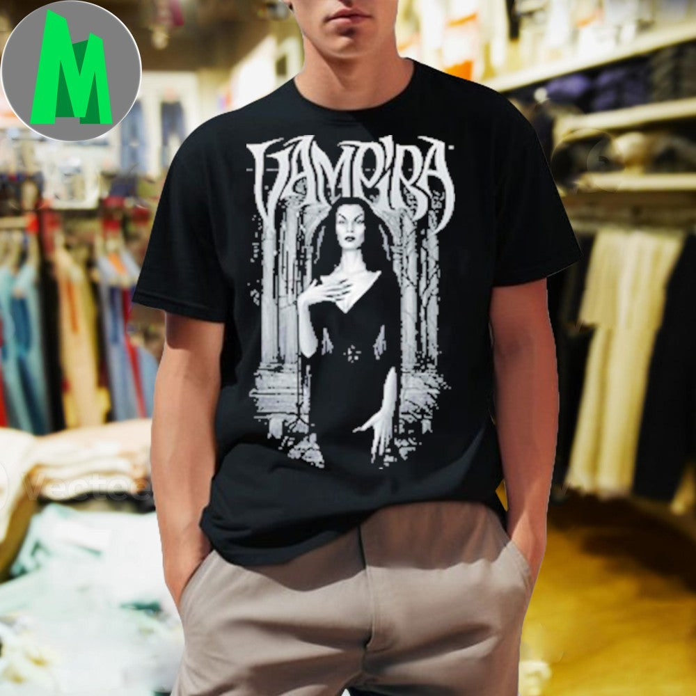 Ampira Classic Horror Graphic Gothic Vampire Crypt - Adult & Kids T-Shirts, Sweatshirts & Hoodies apparel design preview 1