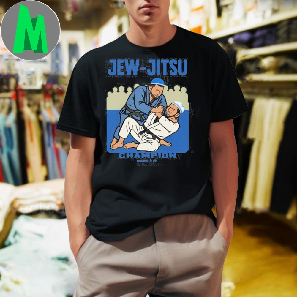 Kibididripp Jew Jitsu Champion - Adult & Kids T-Shirts, Sweatshirts & Hoodies apparel design preview 1