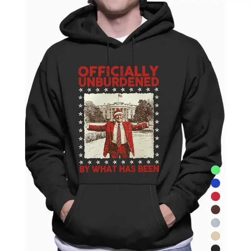 Officially Unburdened What Has Been Funny Casual - Adult & Kids T-Shirts, Sweatshirts & Hoodies apparel design preview 1