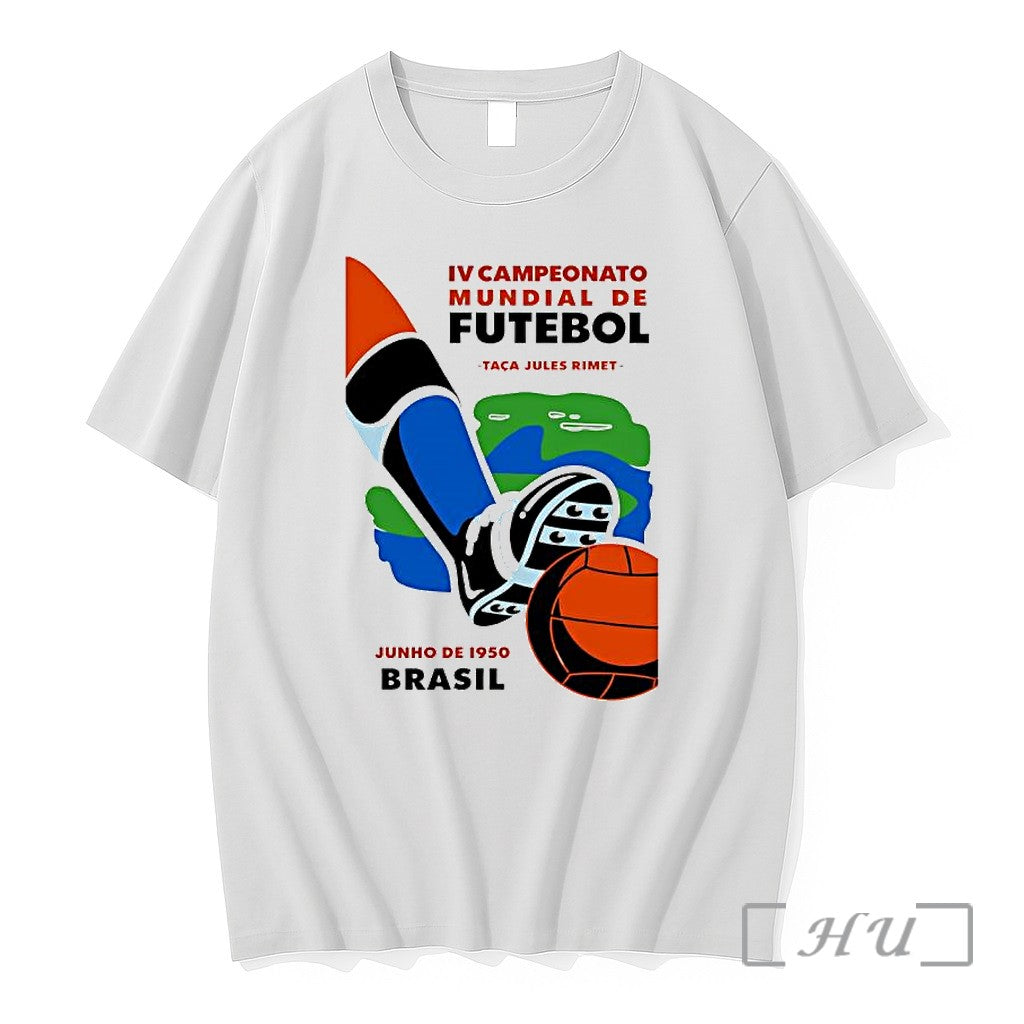 Officials 1950 Brazil World Cup Jules Rimet Football - Adult & Kids T-Shirts, Sweatshirts & Hoodies apparel design preview 1