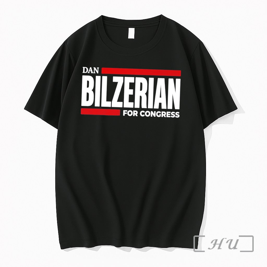 Officials 2026 Dan Bilzerian For Congress - Adult & Kids T-Shirts, Sweatshirts & Hoodies apparel design preview 1