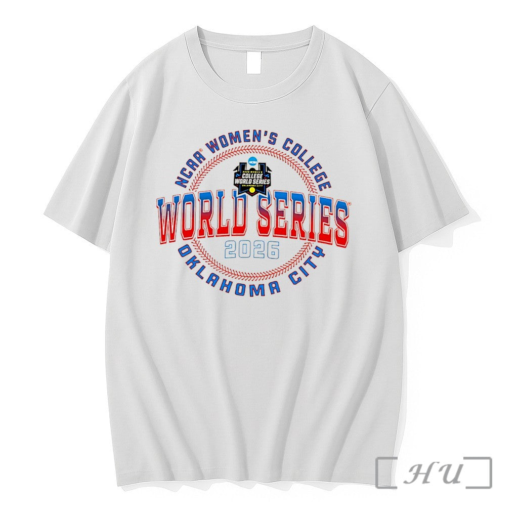 Officials 2026 Ncaa Womens College World Series Logo - Adult & Kids T-Shirts, Sweatshirts & Hoodies apparel design preview 1