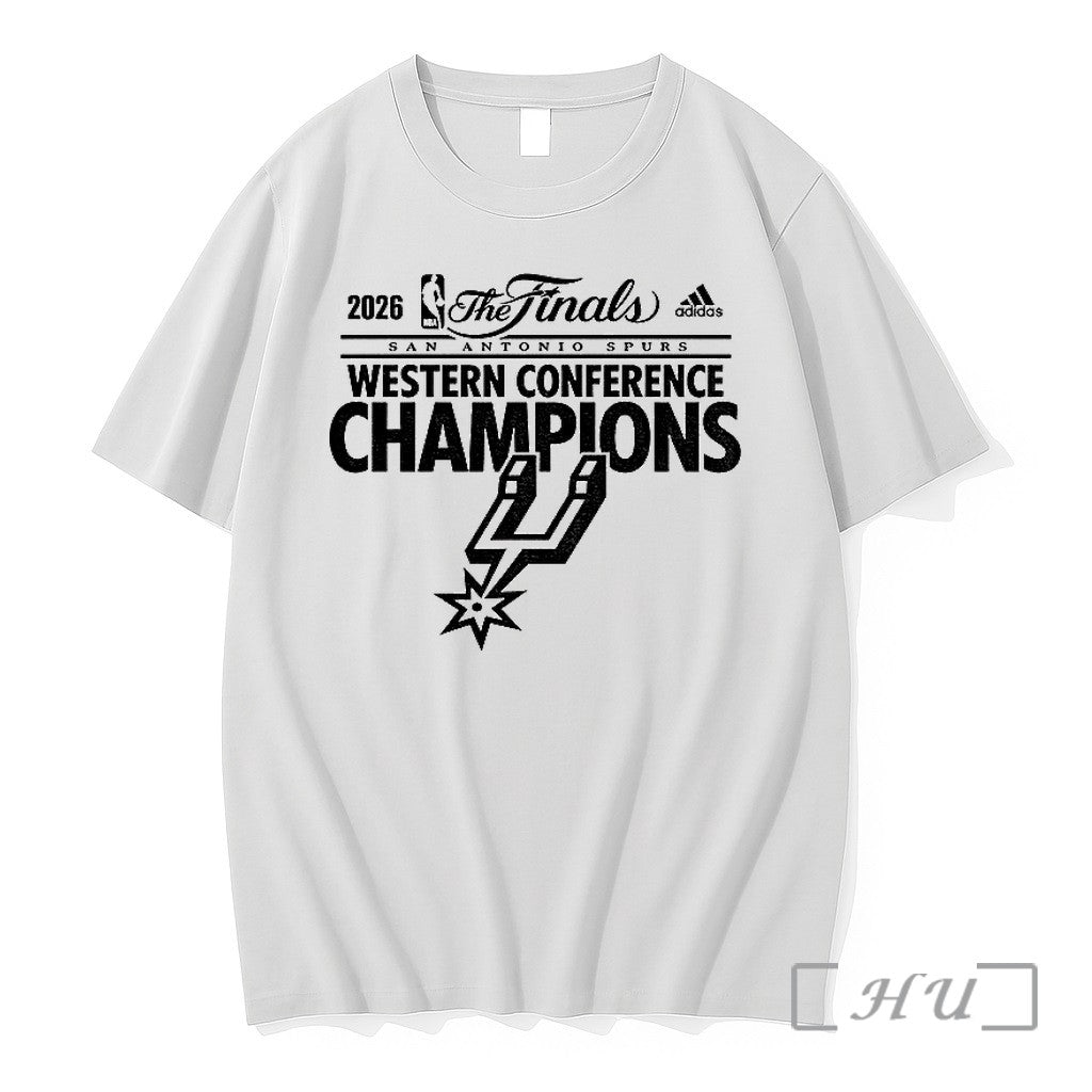 Officials 2026 San Antonio Spurs Western Conference - Adult & Kids T-Shirts, Sweatshirts & Hoodies apparel design preview 1
