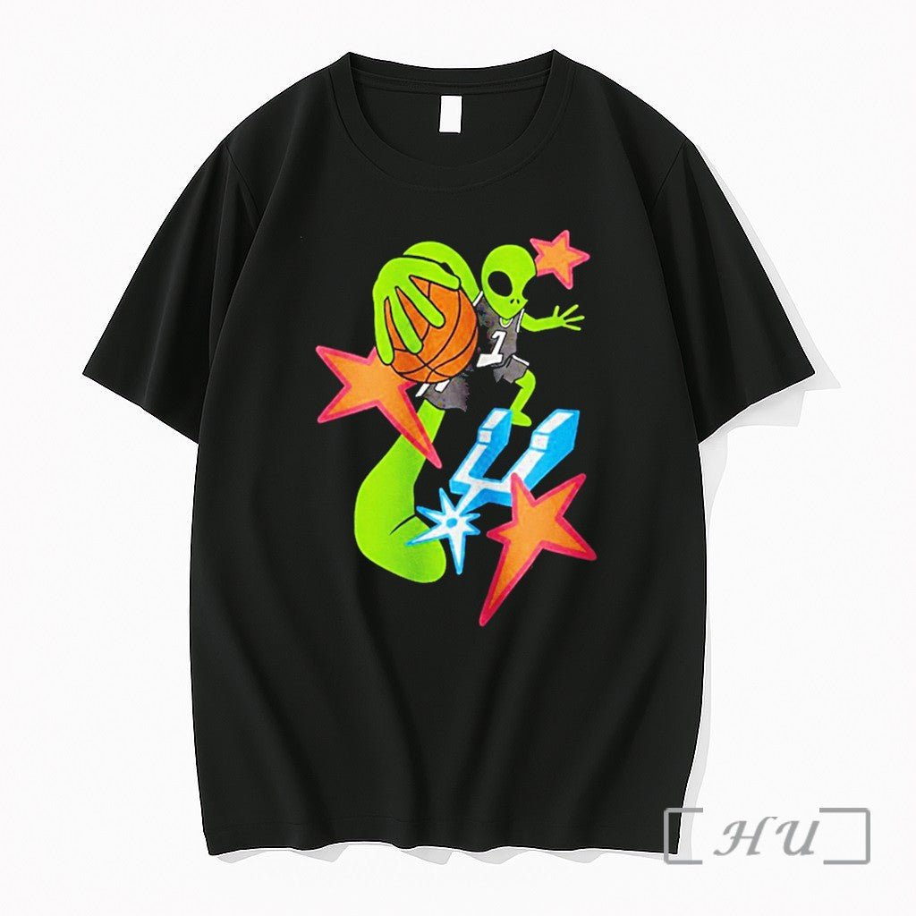 Officials 2026 Spurs Conference Finals Wemby Alien - Adult & Kids T-Shirts, Sweatshirts & Hoodies apparel design preview 1