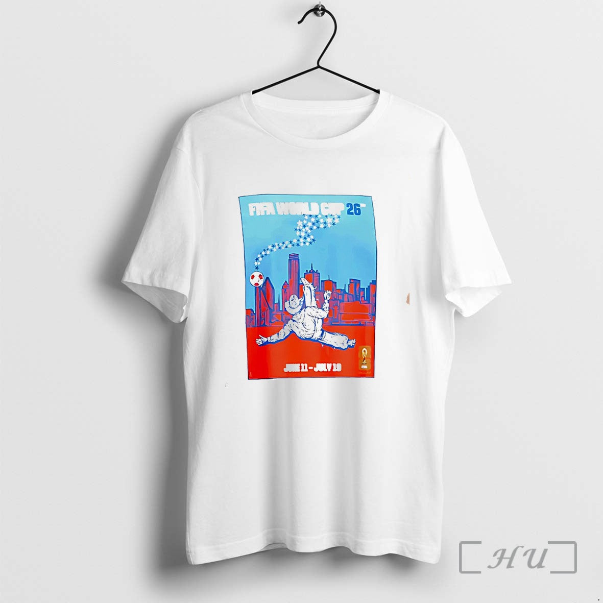 Officials 2026 World Cup Host City Dallas - Adult & Kids T-Shirts, Sweatshirts & Hoodies apparel design preview 1