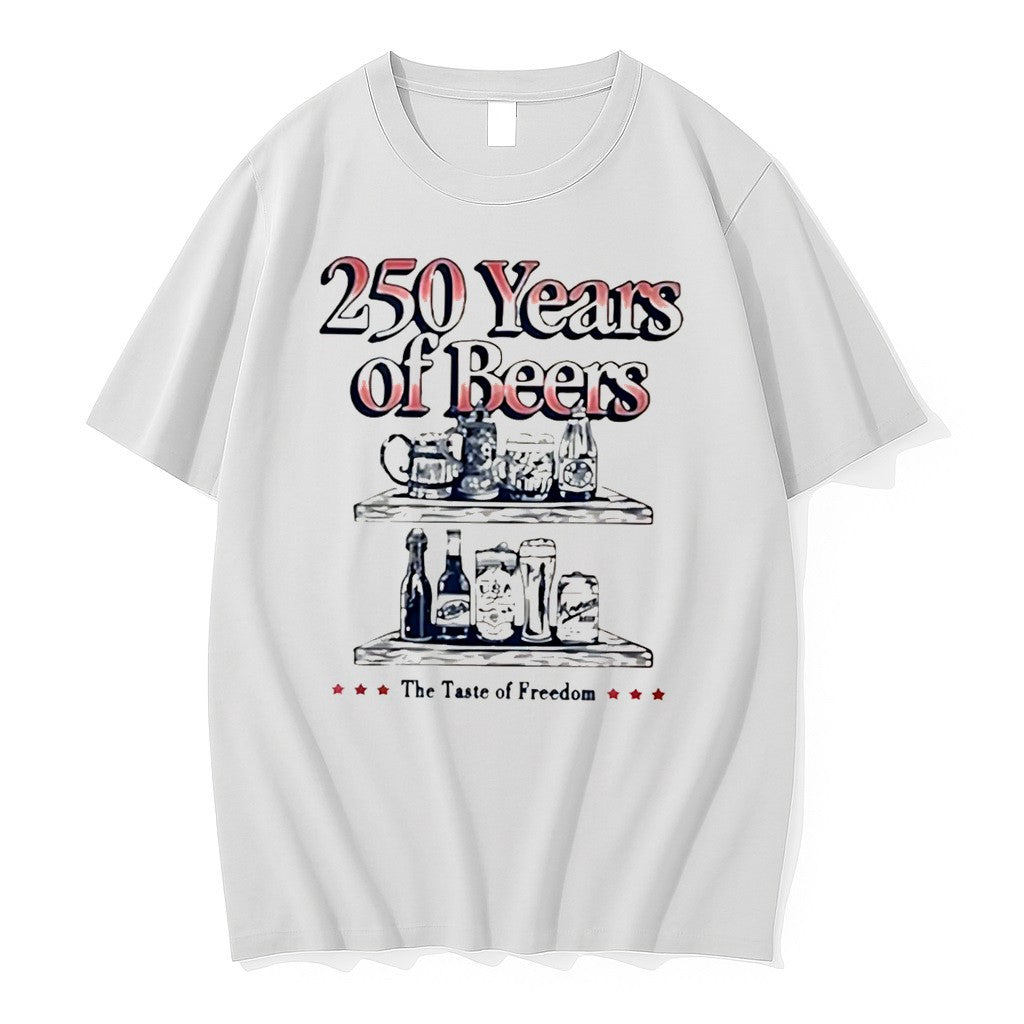Officials 250 Years Of Beers Pocket The Taste Freedom - Adult & Kids T-Shirts, Sweatshirts & Hoodies apparel design preview 1