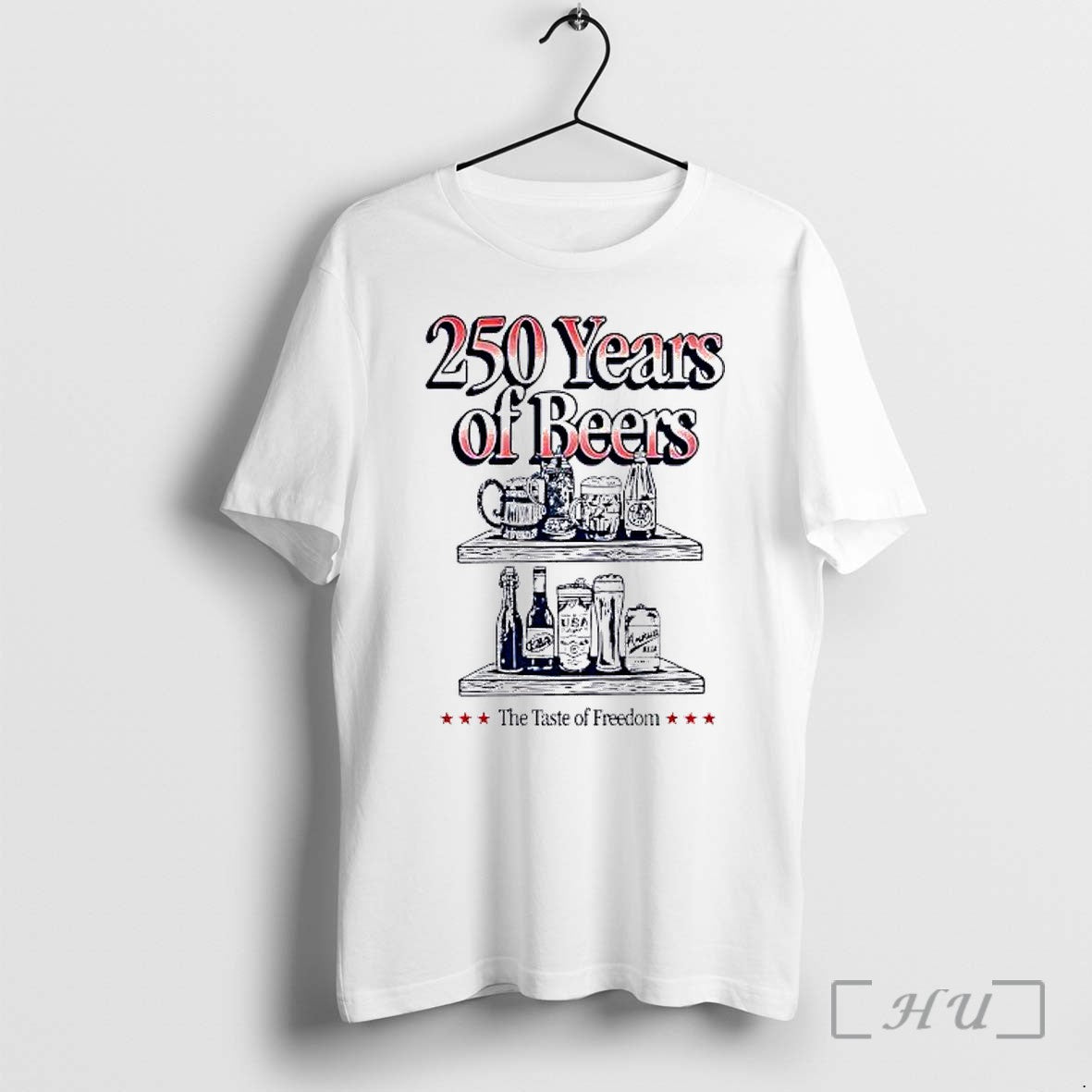 Officials 250 Years Of Beers Taste Freedom Patriotic - Adult & Kids T-Shirts, Sweatshirts & Hoodies apparel design preview 1