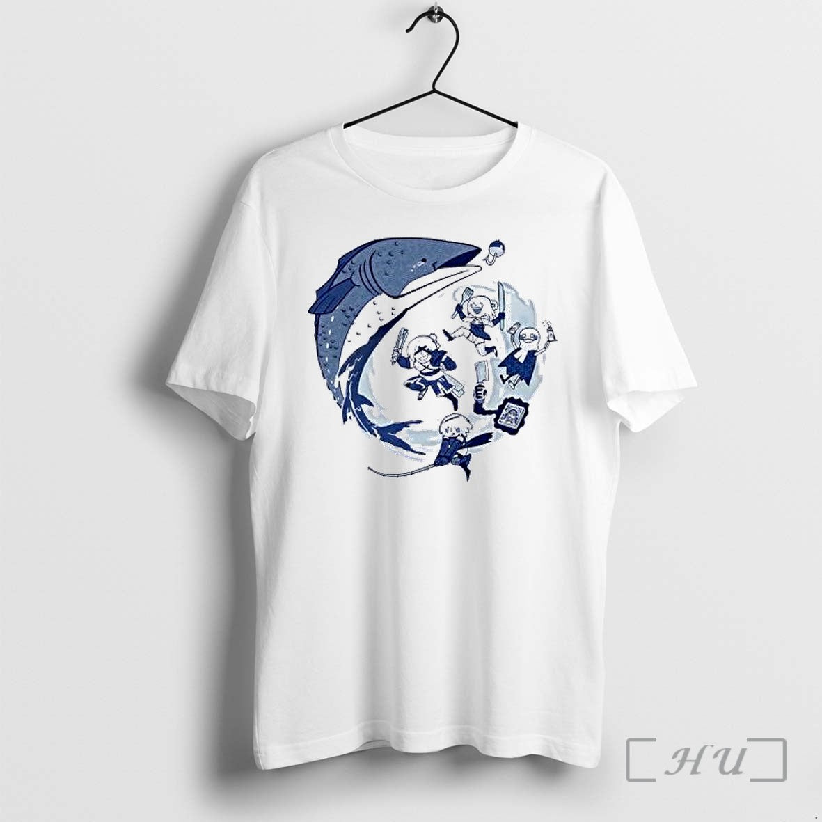 Officials 2b Nier Automata Fishing Cooking Game - Adult & Kids T-Shirts, Sweatshirts & Hoodies apparel design preview 1