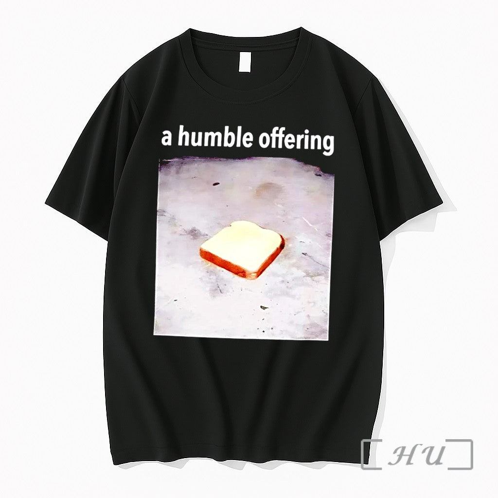 Officials A Humble Offering Bread Slice Black - Adult & Kids T-Shirts, Sweatshirts & Hoodies apparel design preview 1