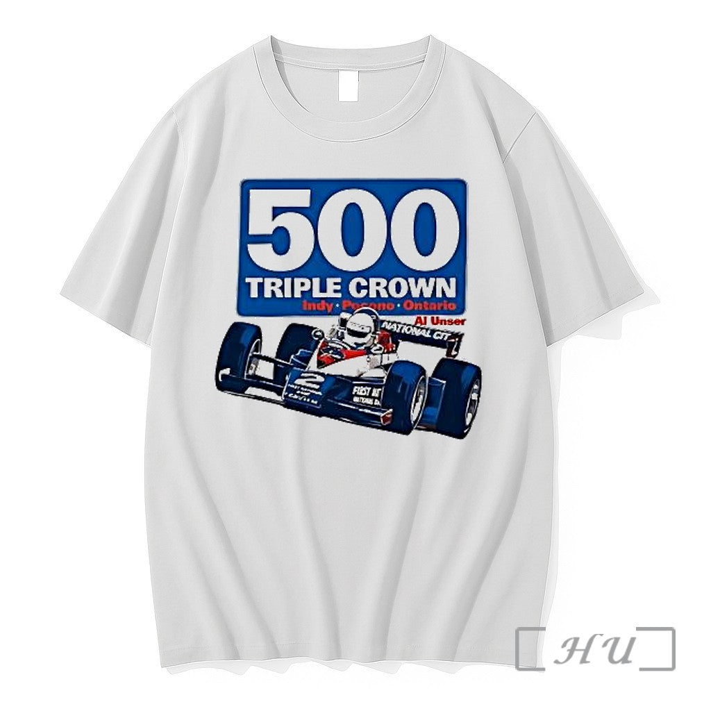 Officials Al Unser 500 Triple Crown Indy Pocono - Adult & Kids T-Shirts, Sweatshirts & Hoodies apparel design preview 1