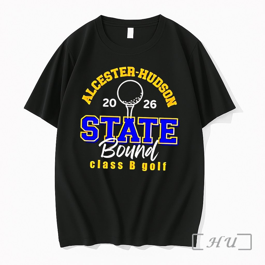 Officials Alcester Hudson 2026 State Bound Class B - Adult & Kids T-Shirts, Sweatshirts & Hoodies apparel design preview 1