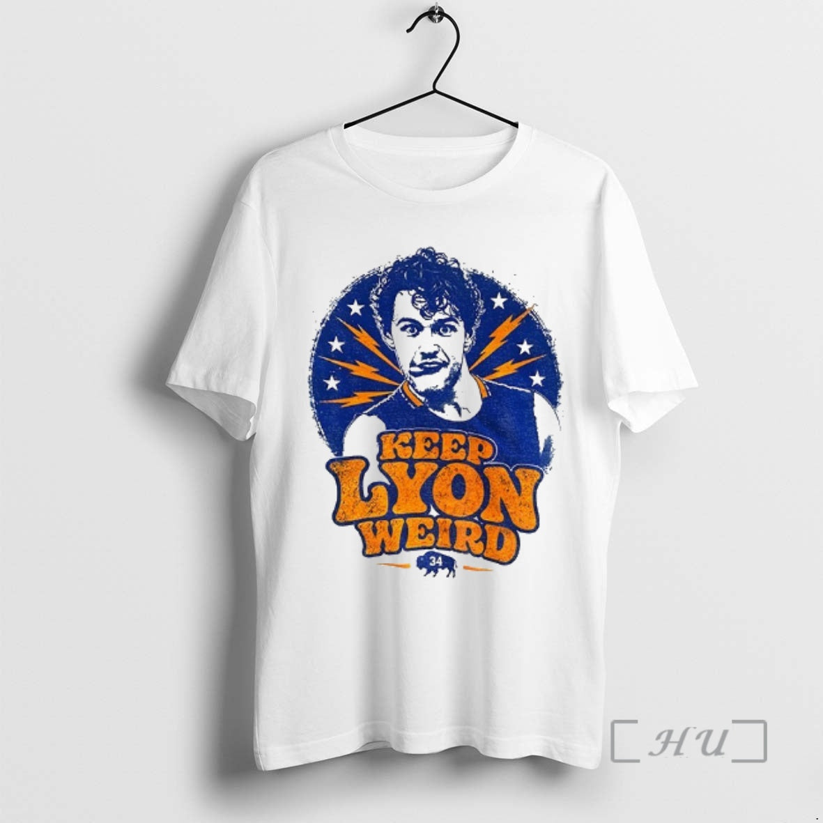 Officials Alex Lyon Buffalo Sabres Hockey Keep Weird - Adult & Kids T-Shirts, Sweatshirts & Hoodies apparel design preview 1