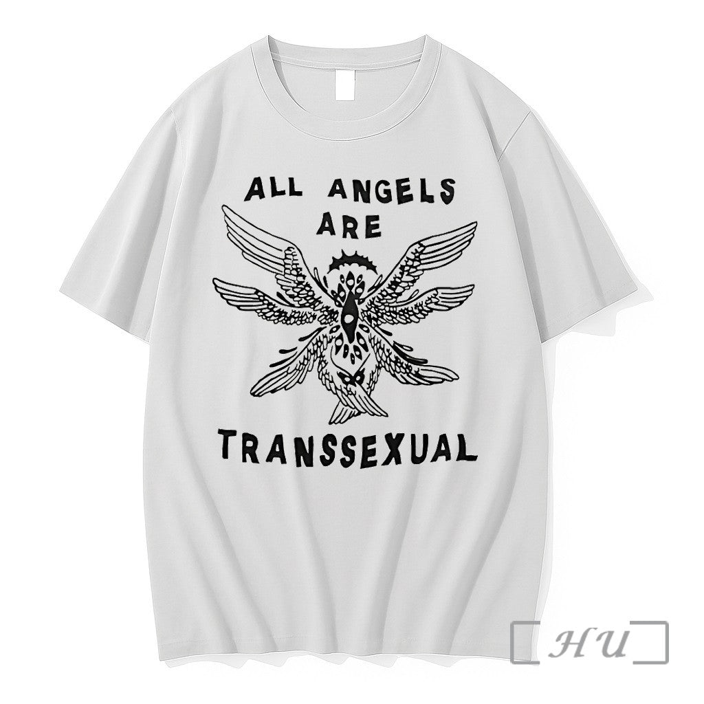 Officials All Angels Are Transsexual Biblically - Adult & Kids T-Shirts, Sweatshirts & Hoodies apparel design preview 1