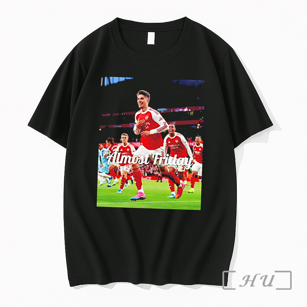 Officials Almost Friday Arsenal Prem Champs 2026 - Adult & Kids T-Shirts, Sweatshirts & Hoodies apparel design preview 1