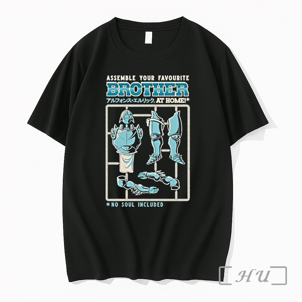 Officials Alphonse Elric Assemble Your Favourute - Adult & Kids T-Shirts, Sweatshirts & Hoodies apparel design preview 1