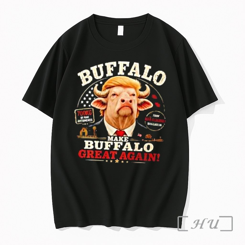 Officials America Make Buffalo Great Again Premium - Adult & Kids T-Shirts, Sweatshirts & Hoodies apparel design preview 1