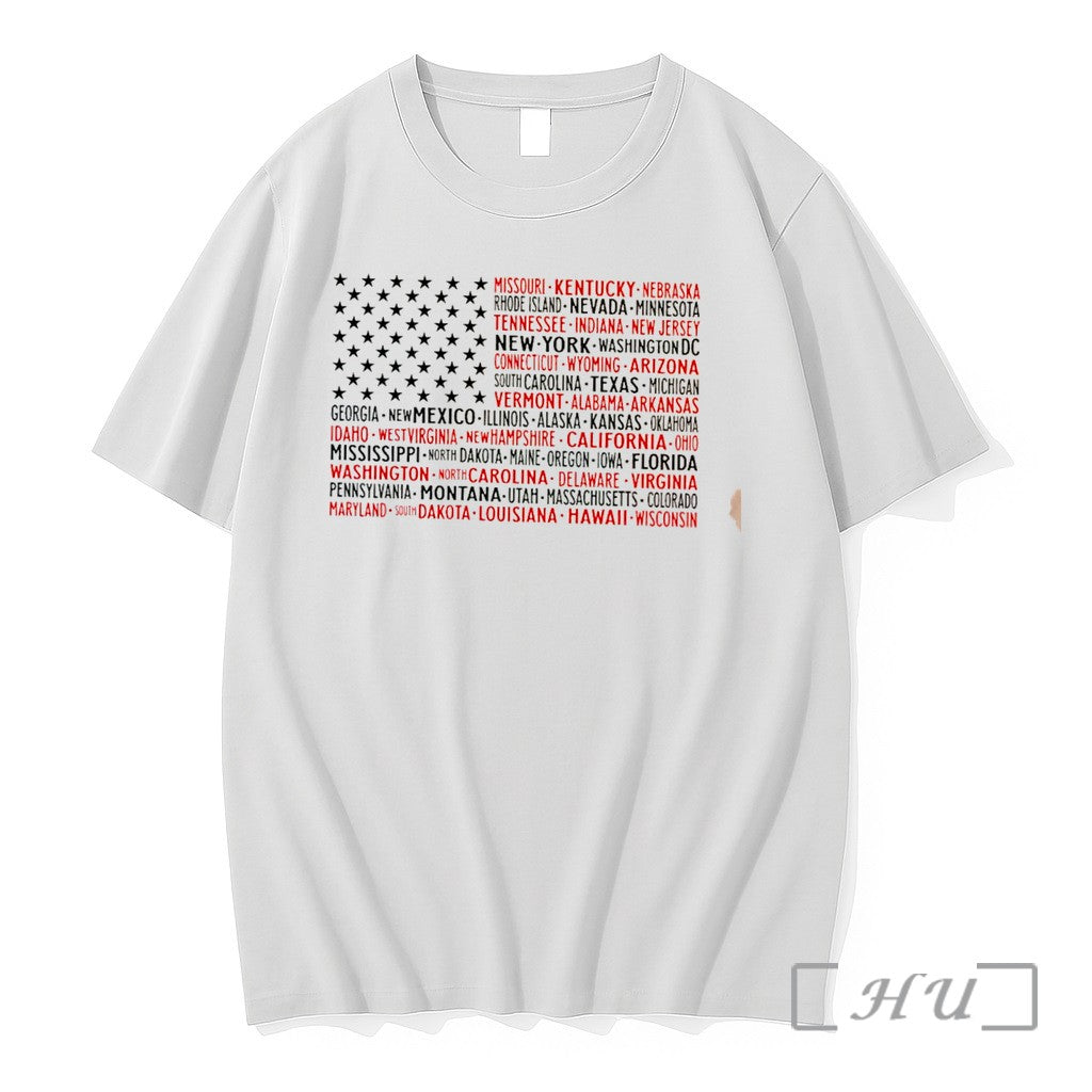 Officials American Flag 4th Of July States Patriotic - Adult & Kids T-Shirts, Sweatshirts & Hoodies apparel design preview 1