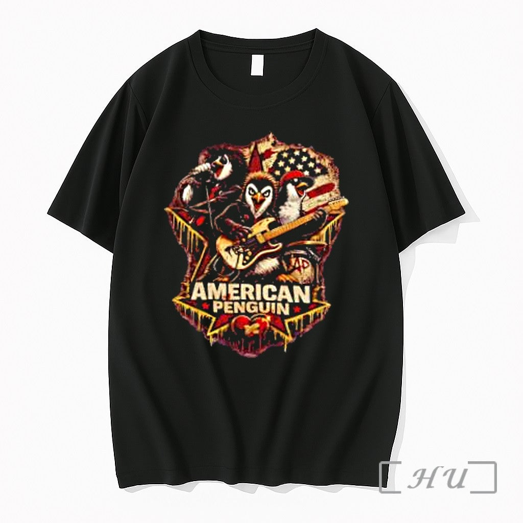 Officials American Penguin Bank Parody Premium - Adult & Kids T-Shirts, Sweatshirts & Hoodies apparel design preview 1
